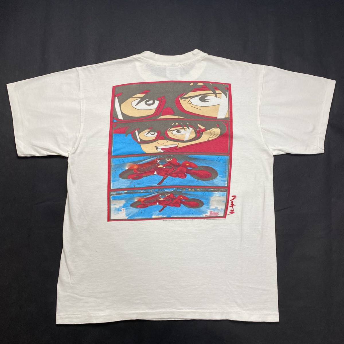 希少アキラ AKIRA Tシャツビンテージ vintage 古着 シングルステッチ 