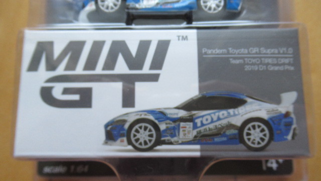 ☆MINI GT 1/64 2019 D1グランプリ チームトーヨータイヤ ドリフト GR