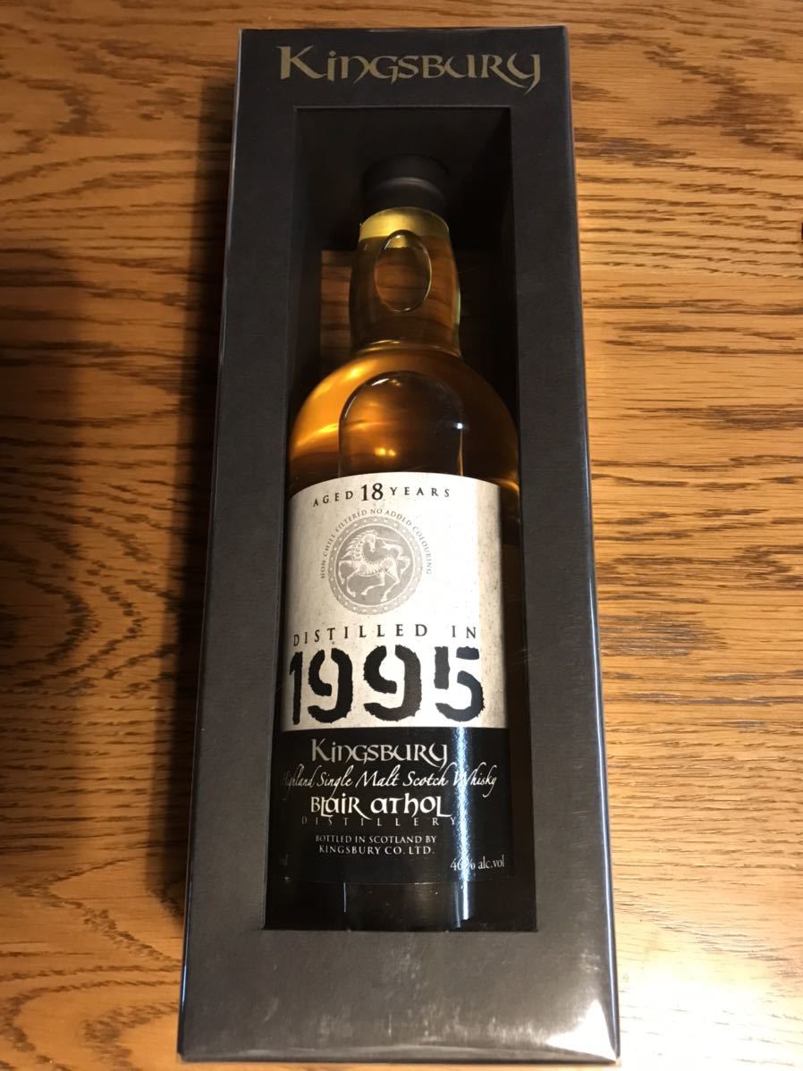 新品未開封 キングスバリー ブレアアソール 1995 18年 46.0％ シェリー  