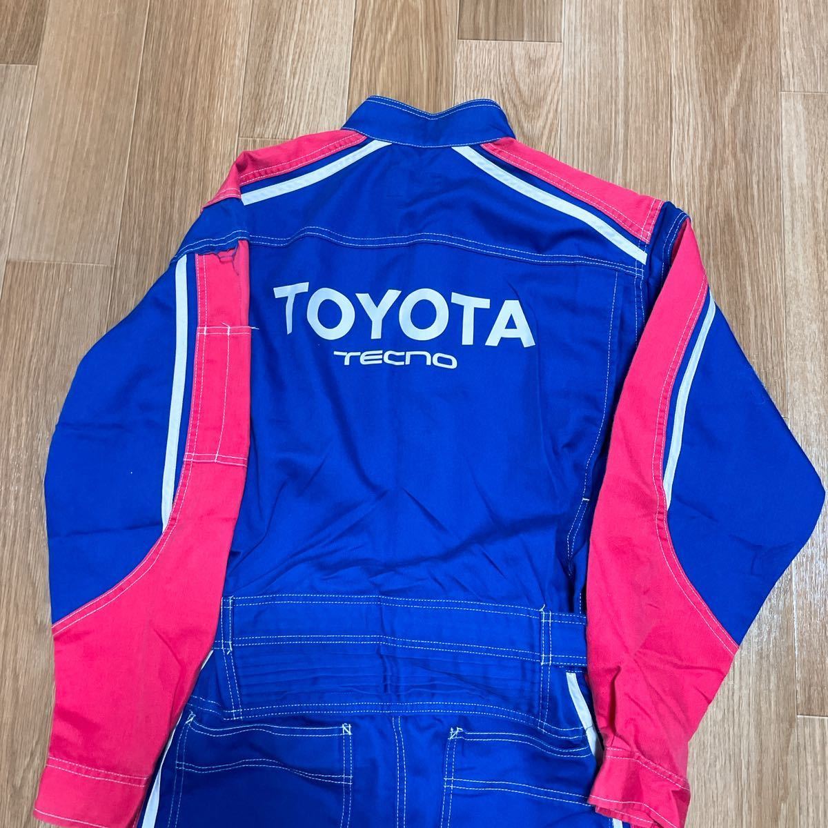 群馬トヨタ つなぎ オーバーオール ネッツトヨタ TOYOTA 夏用 LLサイズ 