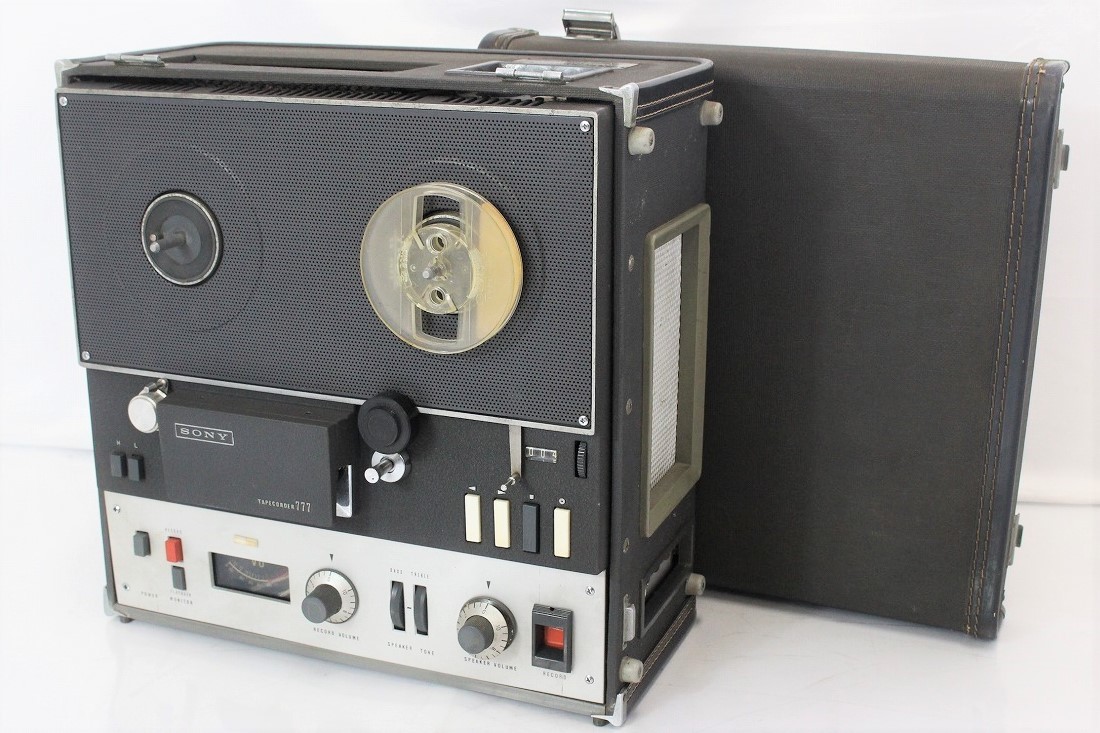 行董】 SONY ソニー TAPECORDER オープンリールデッキ 777 テープ 
