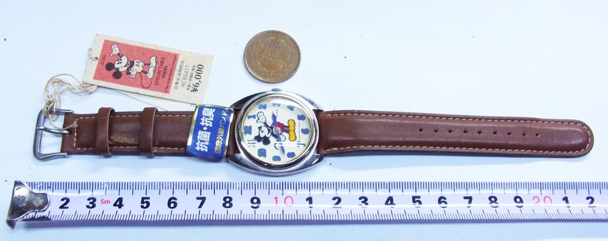 SEIKO ALBA アルバ 腕時計 V501-6P10 ミッキーマウス ディズニー 
