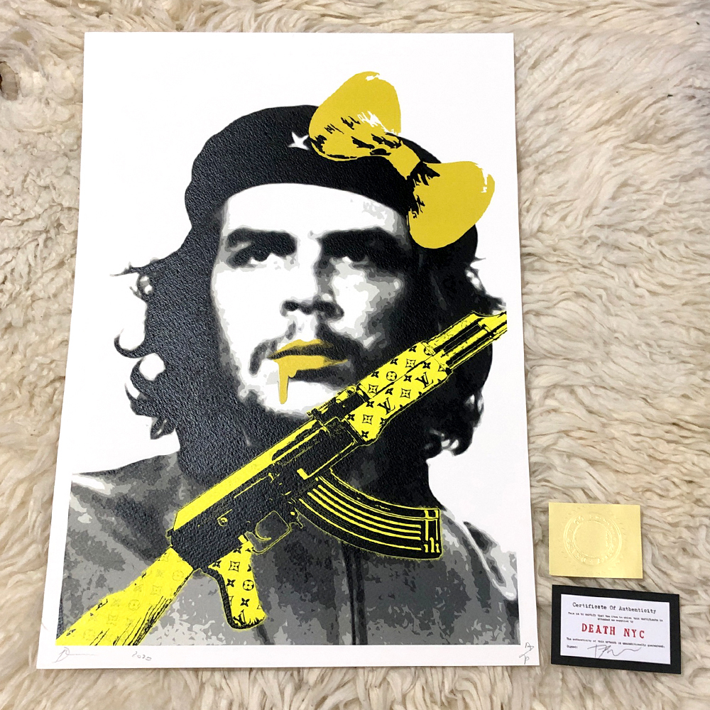 現代アート 世界限定100枚 2020年 新作正規品 DEATH NYC チェ・ゲバラ