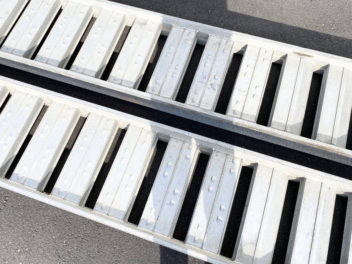 USED◇【昭和 アルミブリッジ スロープ ラダーレール 全長320㎝ 荷重 