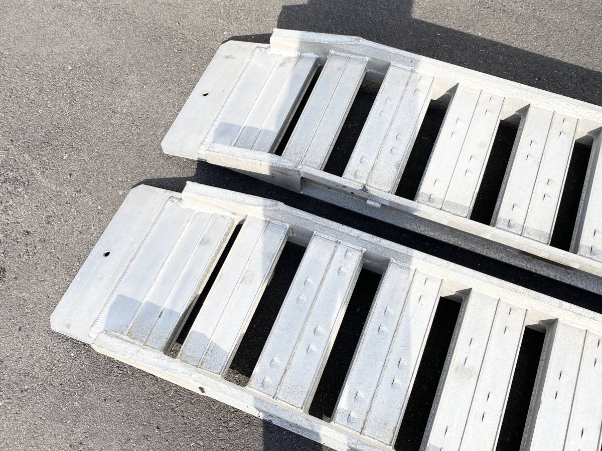 USED◇【昭和 アルミブリッジ スロープ ラダーレール 全長320㎝ 荷重 