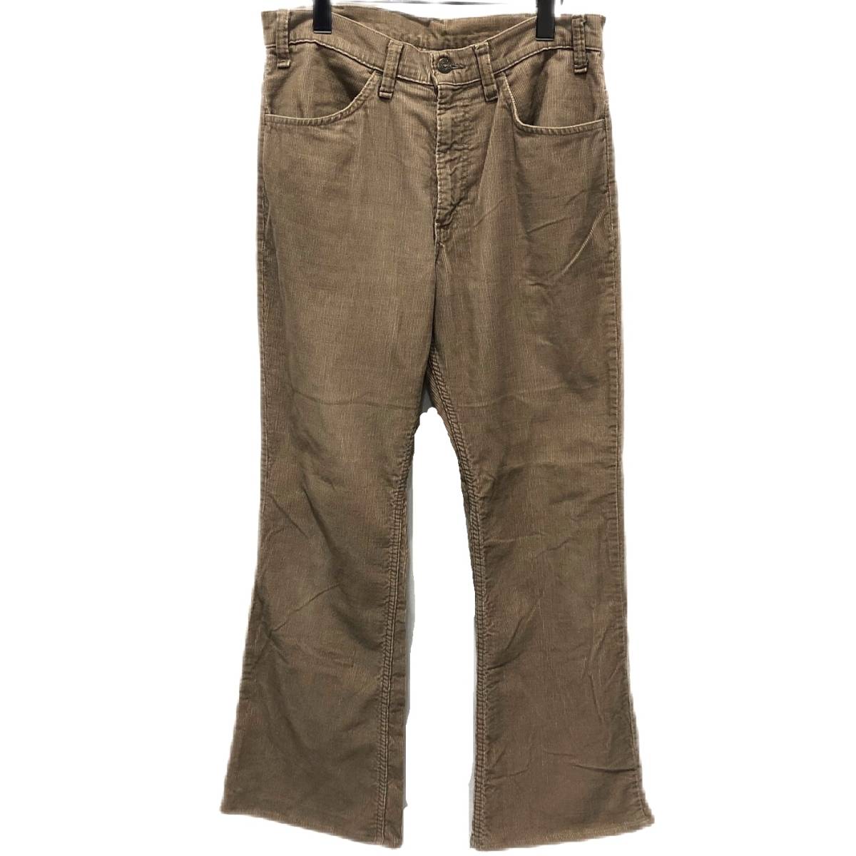 Levi's 70s コーデュロイパンツ ブラウン 646 33 70s Levi's 646 リーバイス コーデュロイパンツ フレア ブーツカット