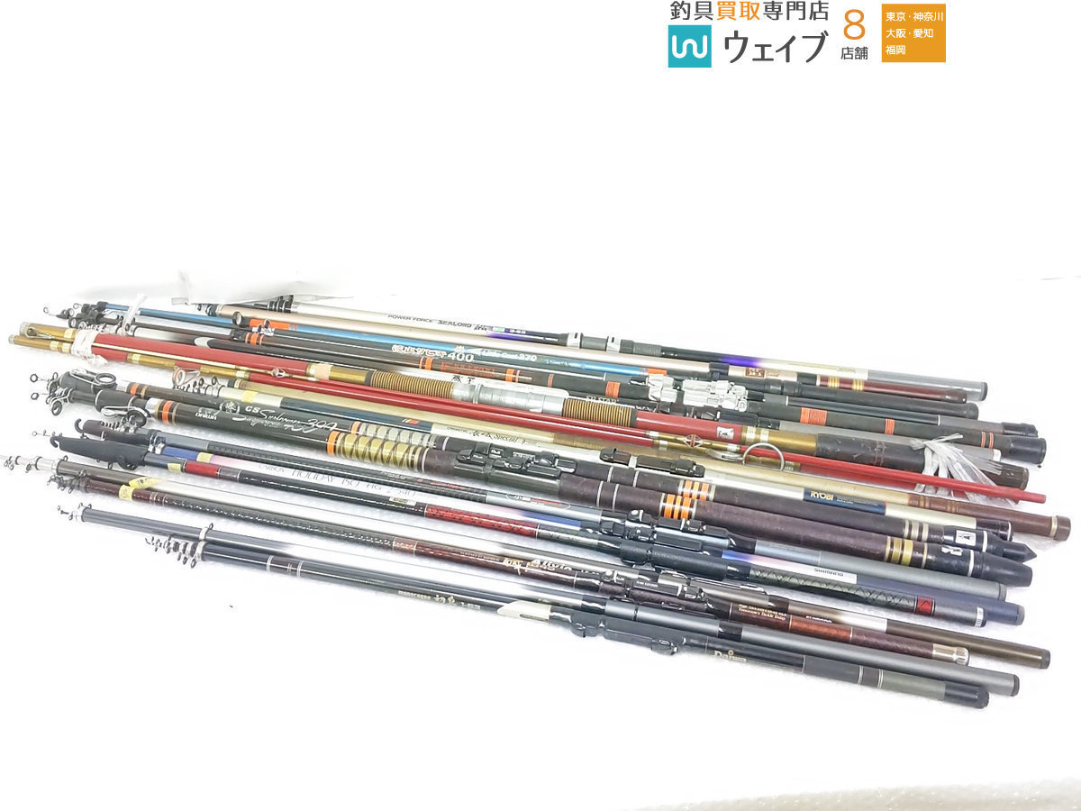 シマノ ホリデー 磯 Hg 2 540 他 磯竿 投竿 磯玉 など まとめセット ジャンク品 磯竿 売買されたオークション情報 Yahooの商品情報をアーカイブ公開 オークファン Aucfan Com