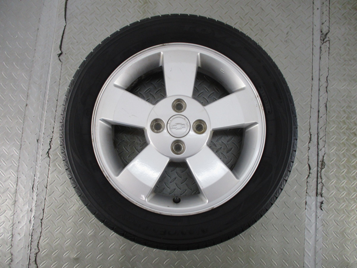 シボレー クルーズ？ 純正アルミホイール 165/65R15 4本 中古 シボレー 4本 165⁄65R15 中古 クルーズ？ 純正アルミホイール 15インチ