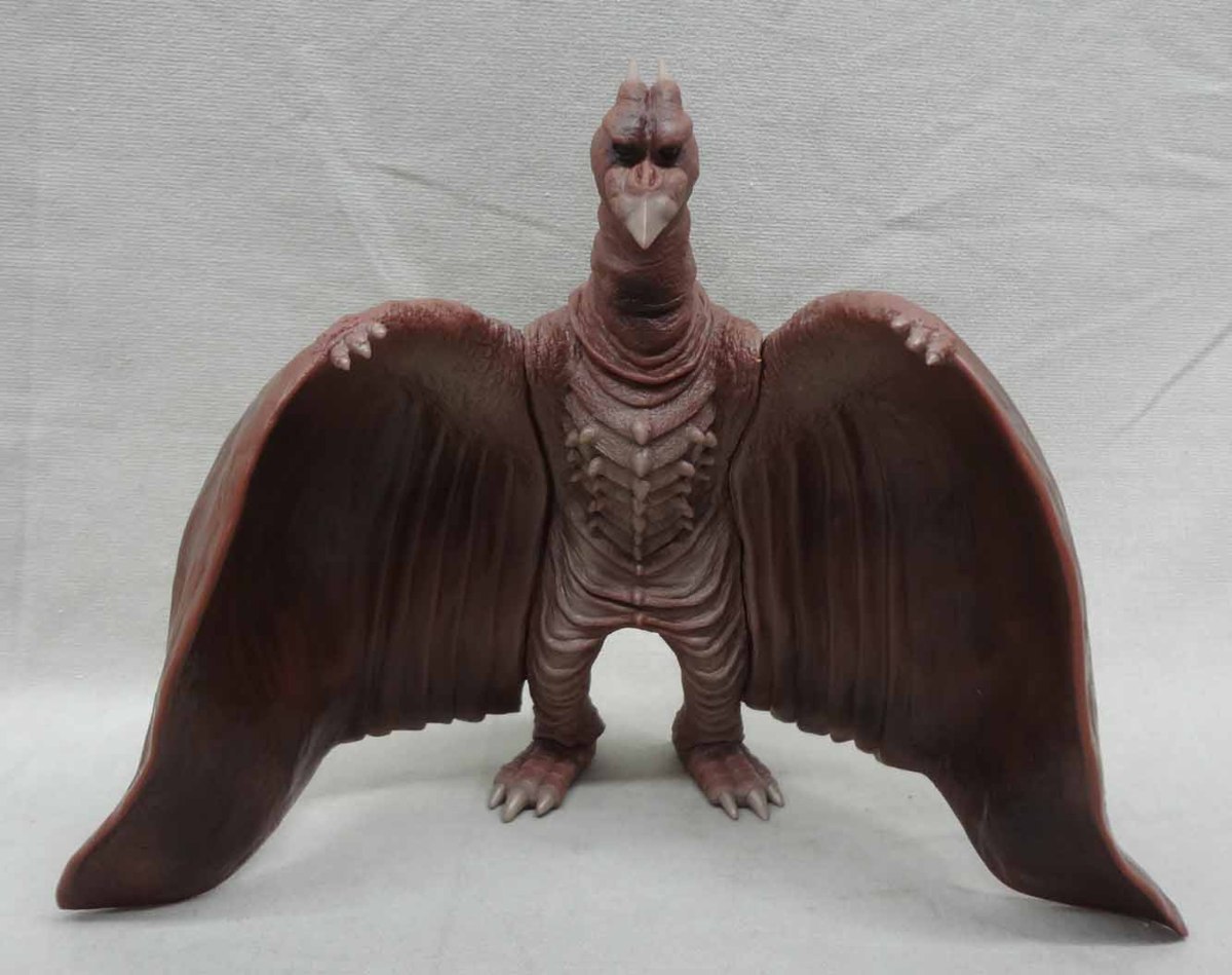 限定復刻版 レトロ怪獣ソフビ ラドン YMSF x 懐古堂 ゴジラ 東宝