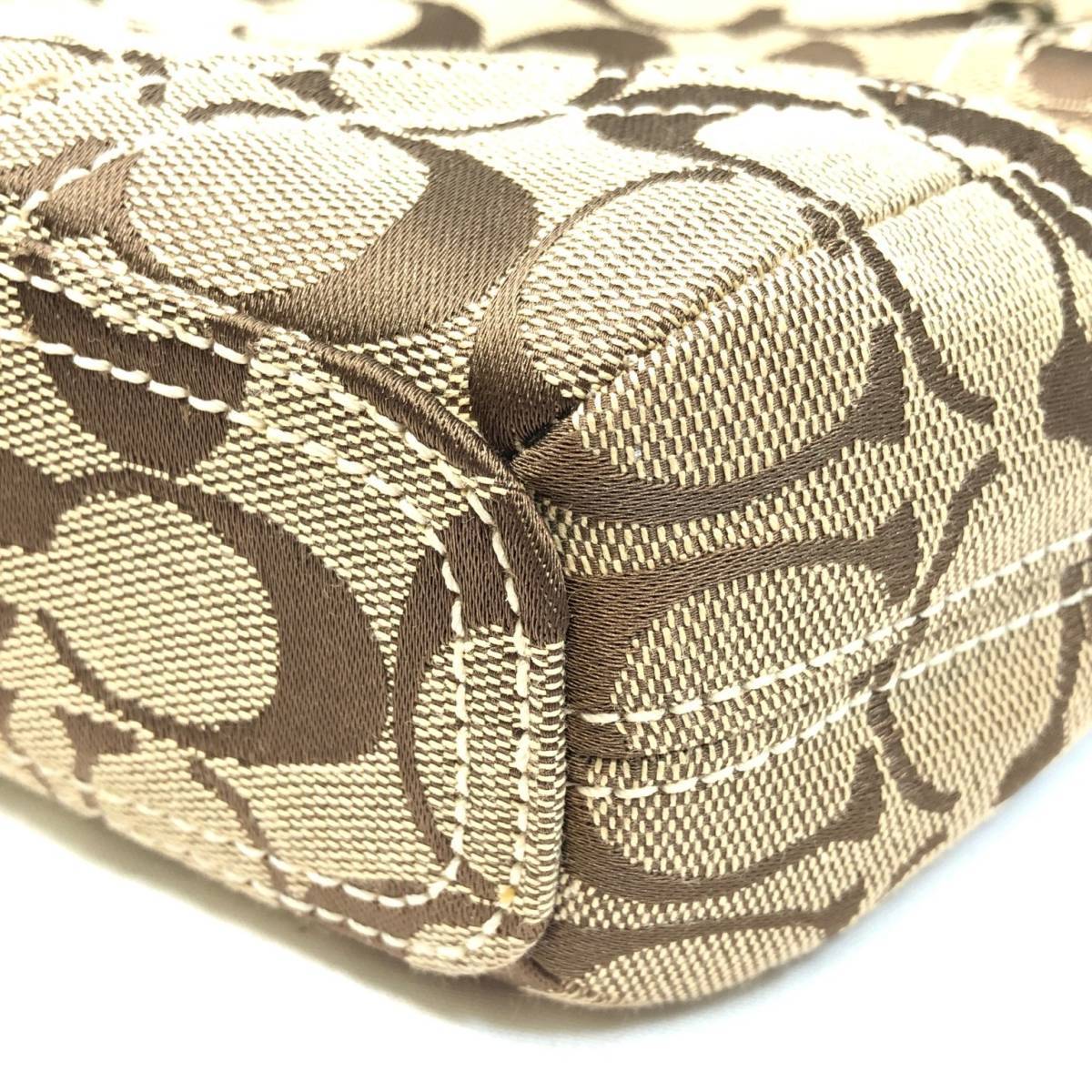 COACH コーチ ショルダーバッグ シグネチャー レディース 外観美品❣️ 美品COACH - コーチシグネチャーショルダーバッグ 美品 ベージュ ショルダー コーチ&frasl;COACH シグネチャーショルダー ベージュ系｜Yahoo ローレル