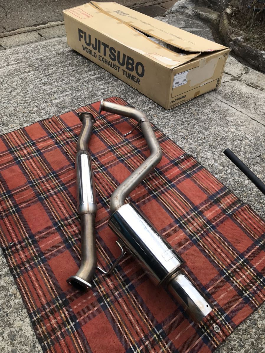 スバルGVB用 フジツボ オーソライズRM 一本出し 中古 WRX STI 社外 