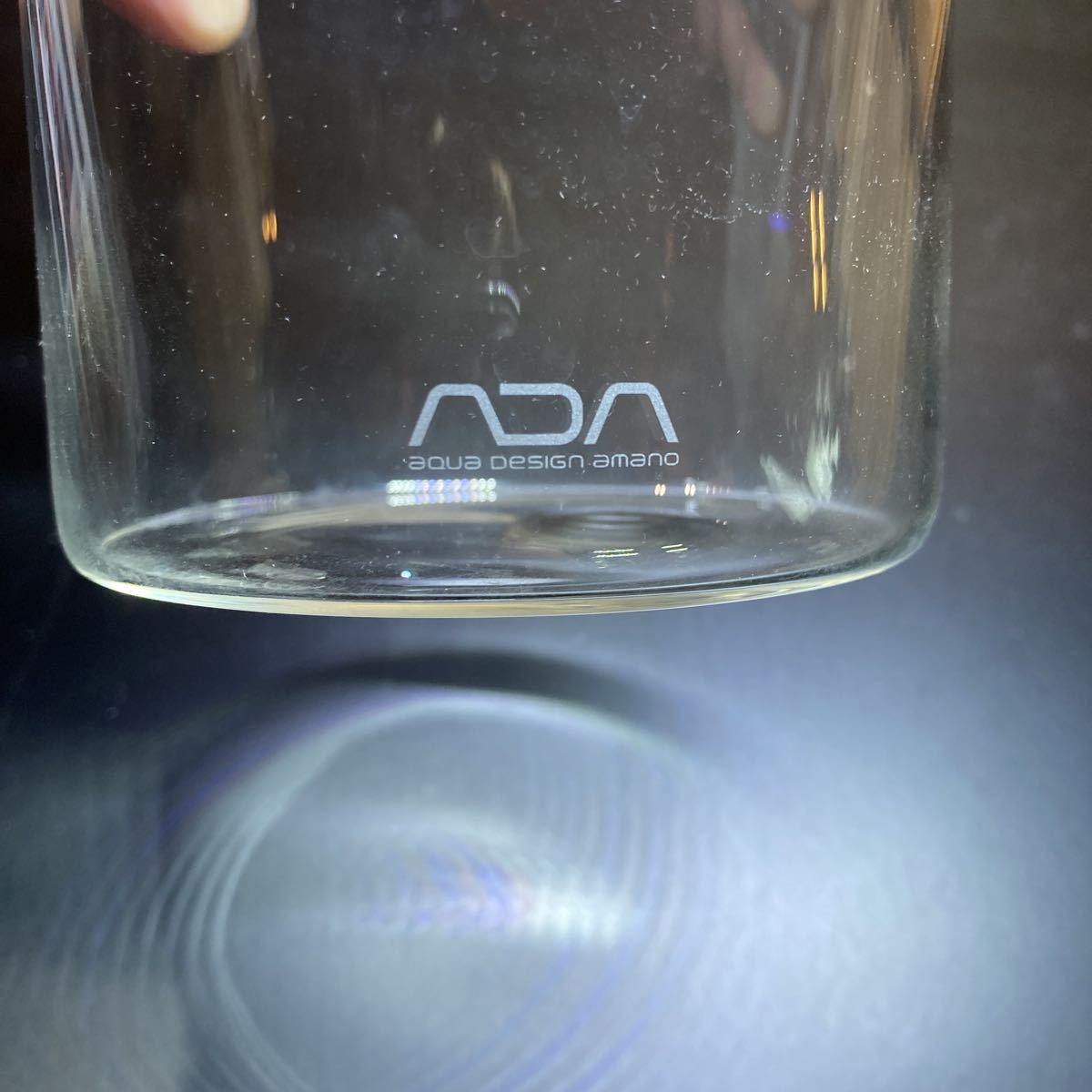 廃盤希少美品】ADA [and ADA] Glass Pot MARU アクアデザインアマノ 