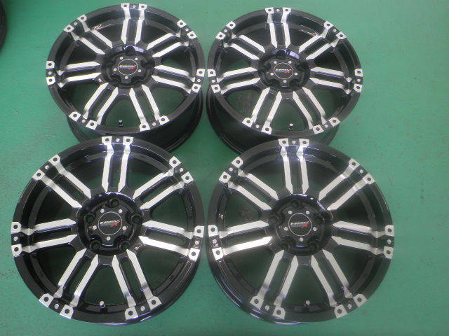 人気SALE，新品 B-MUD X 7.5J PCD127 5H アルミ 4本 JEEP JK/JLラングラー グラディエーター等(社外品)｜売買されたオークション情報、yahooの商品情報をアーカイブ公開 - オークファン 5穴