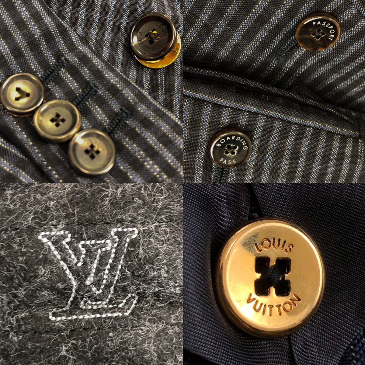 ルイヴィトン【抜群の高級感】LOUIS VUITTON テーラードジャケット 
