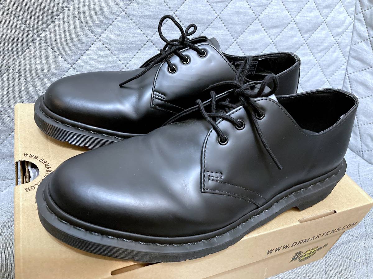 ☆【新品】Dr.Martens ドクターマーチン 1461 3EYE GIBSON MONO BLACK 