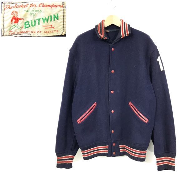 M511-M◇50s◇BUTWIN バトウィン スタジャン アワードジャケット