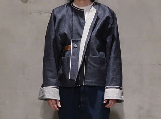 第七のブルゾン インディゴ SUNSEA 21ss サイズ3(Lサイズ)｜売買された  