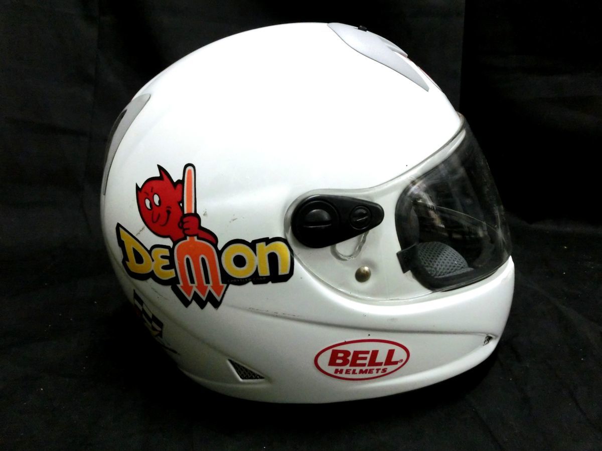 1000円スタート ヘルメット BELL HELMETS M5XJ DAYTONA WHITE/RED M