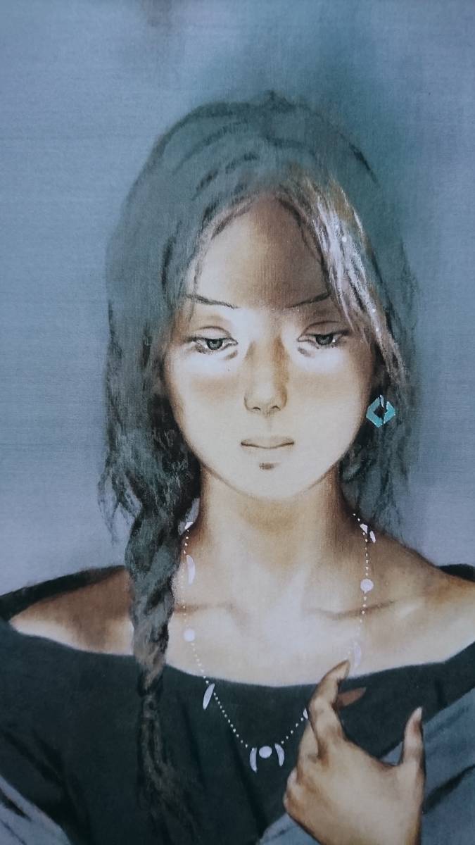 北田 克己、まそほのころ、厳選、希少画集画、新品高級額 額装付、きた 