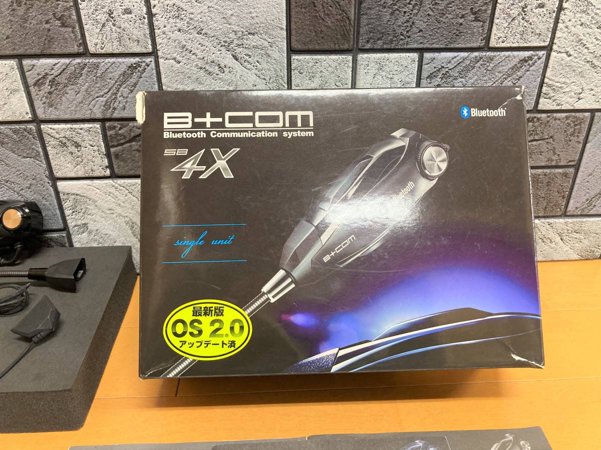 SYGN HOUSE サインハウス B+COM ビーコム SB4X OS2.0 Bluetooth 