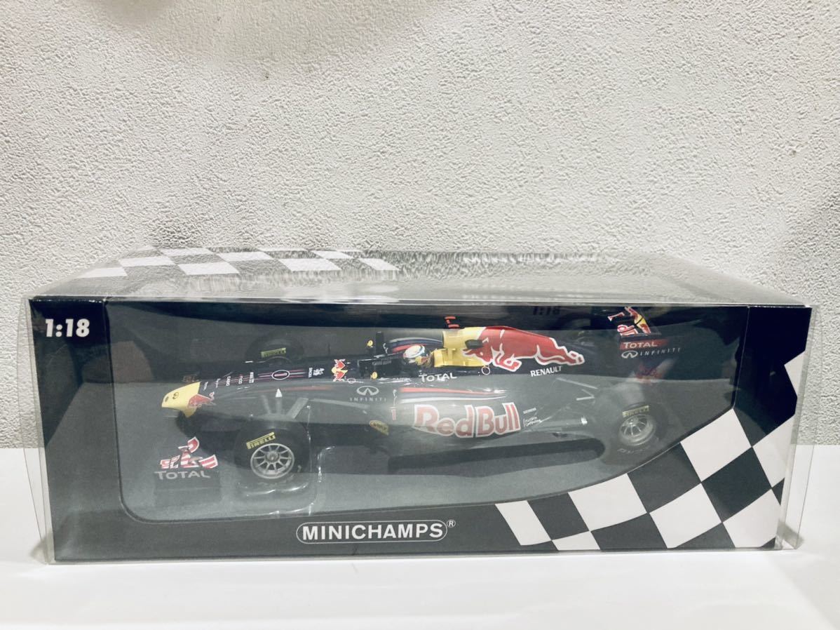 送料無料】1/18 Minichamps レッドブル レーシング ルノー RB7 S