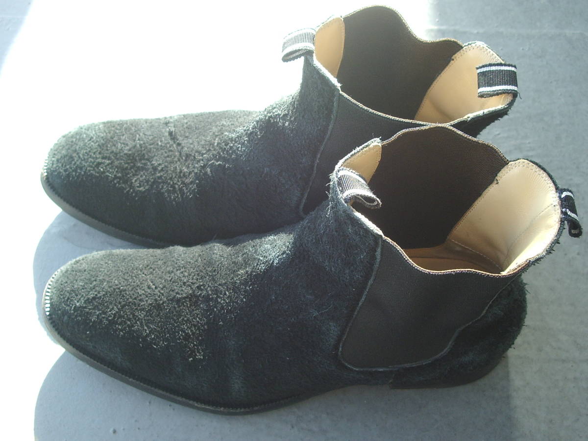 HELMUT LANG ヘルムートラング Rough Suede Chelsea Boots ラフ 