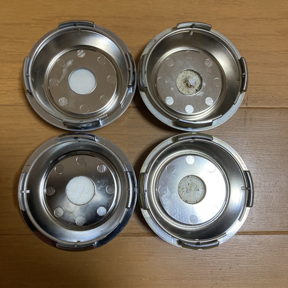 WORK エモーション ハイタイプ シルバー センターキャップ 正規品 中古 
