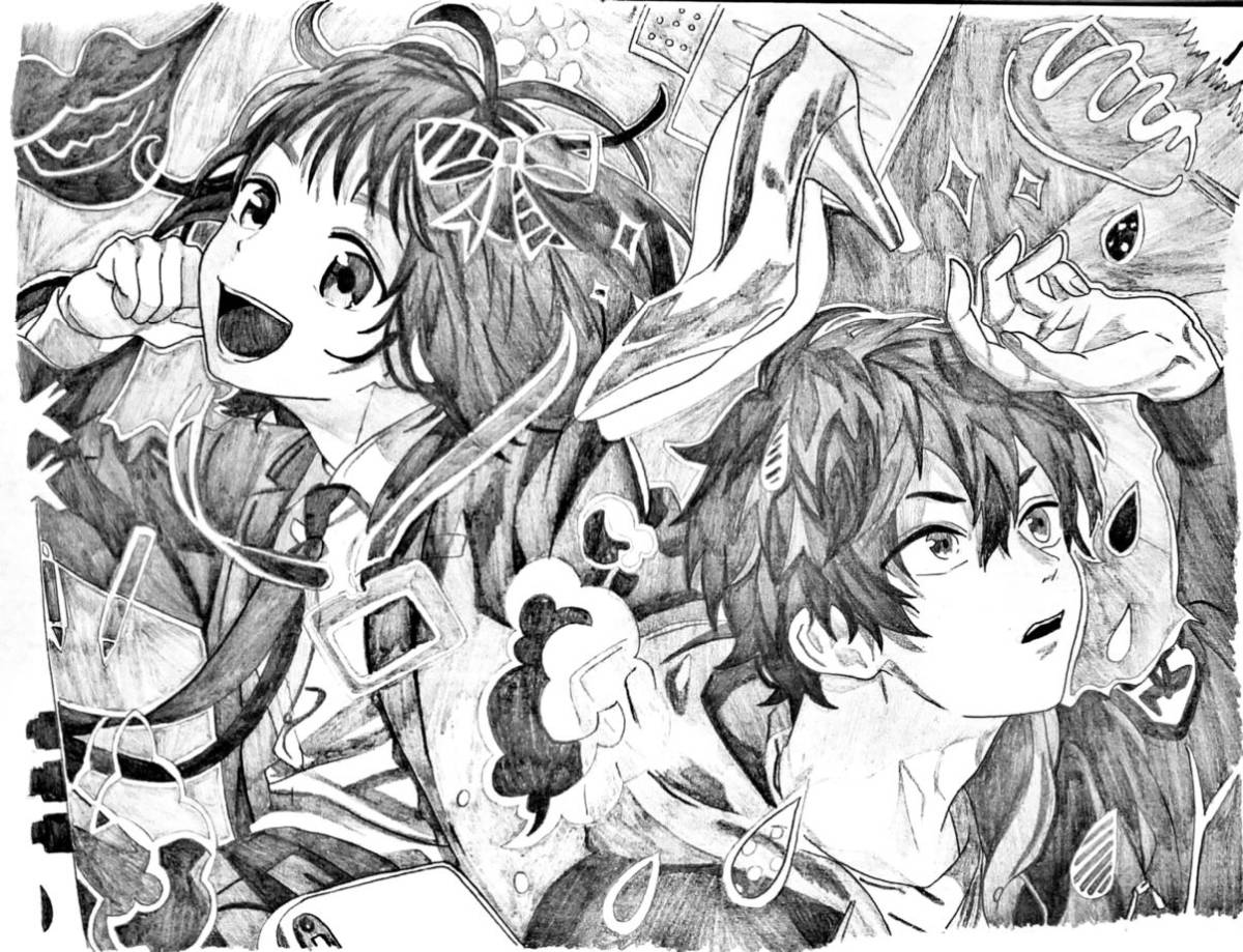 手描きイラスト ヒロイン育成計画 ハニーワークス 手描きイラスト 売買されたオークション情報 Yahooの商品情報をアーカイブ公開 オークファン Aucfan Com