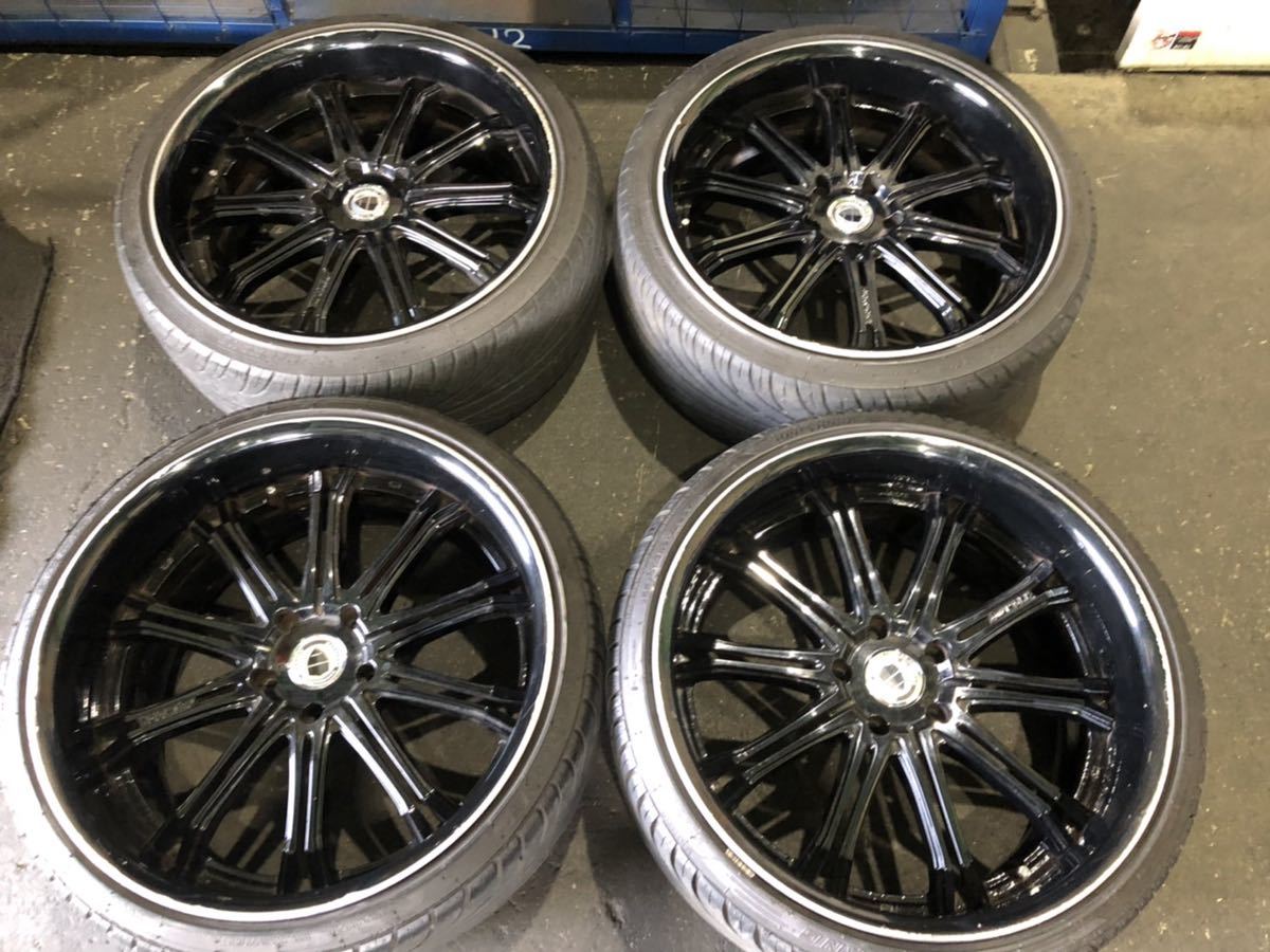 WORK SCHWERT タイヤホイル付き 20×9JJ 20×10JJ 4本セット 中古 1-