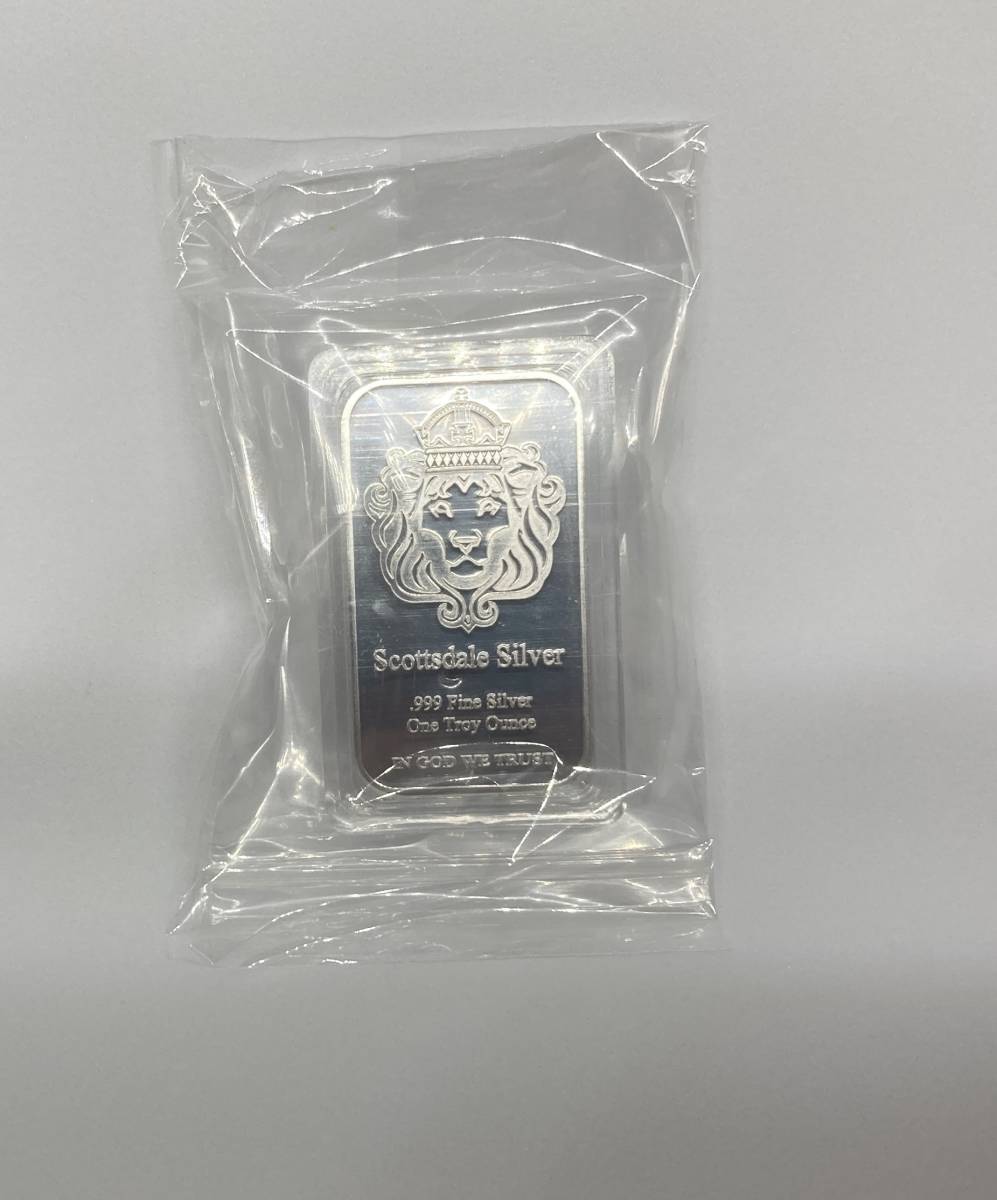 レプリカ】スコッツデール社 シルバーバー 1オンス ケース入り【送料
