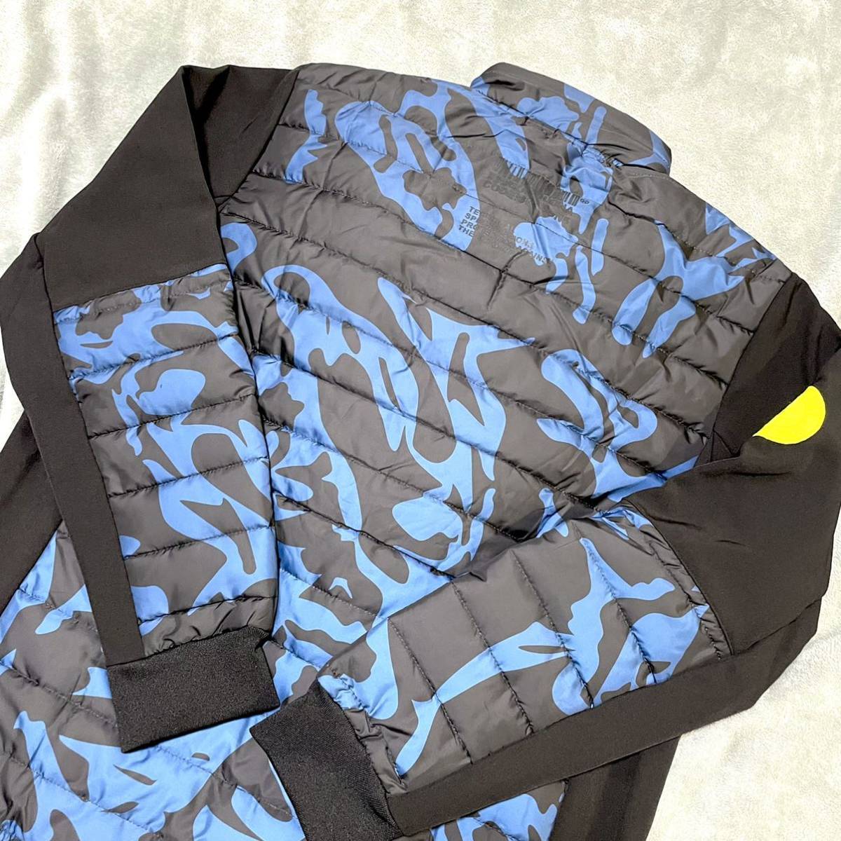 1円～MARK＆LONA◇マーク&ロナ L サイズ 迷彩ダウンジャケット ゴルフ