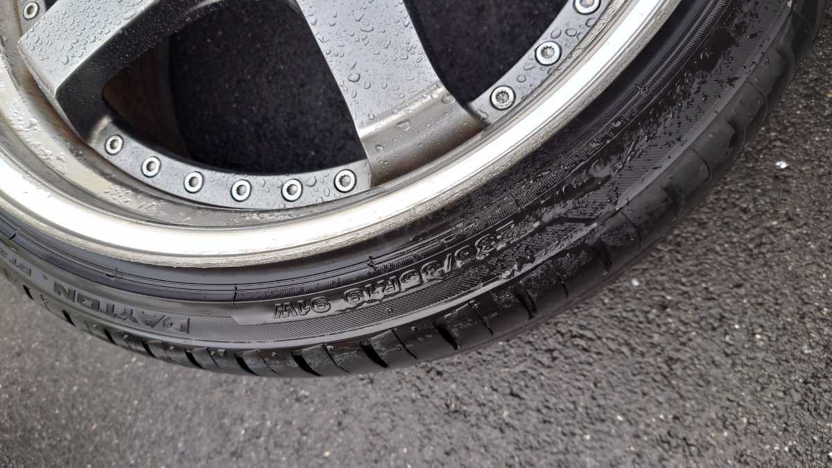 SSR SP4 19インチ10J+37 114.3 5穴 2本 タイヤ付き 【公式通販】