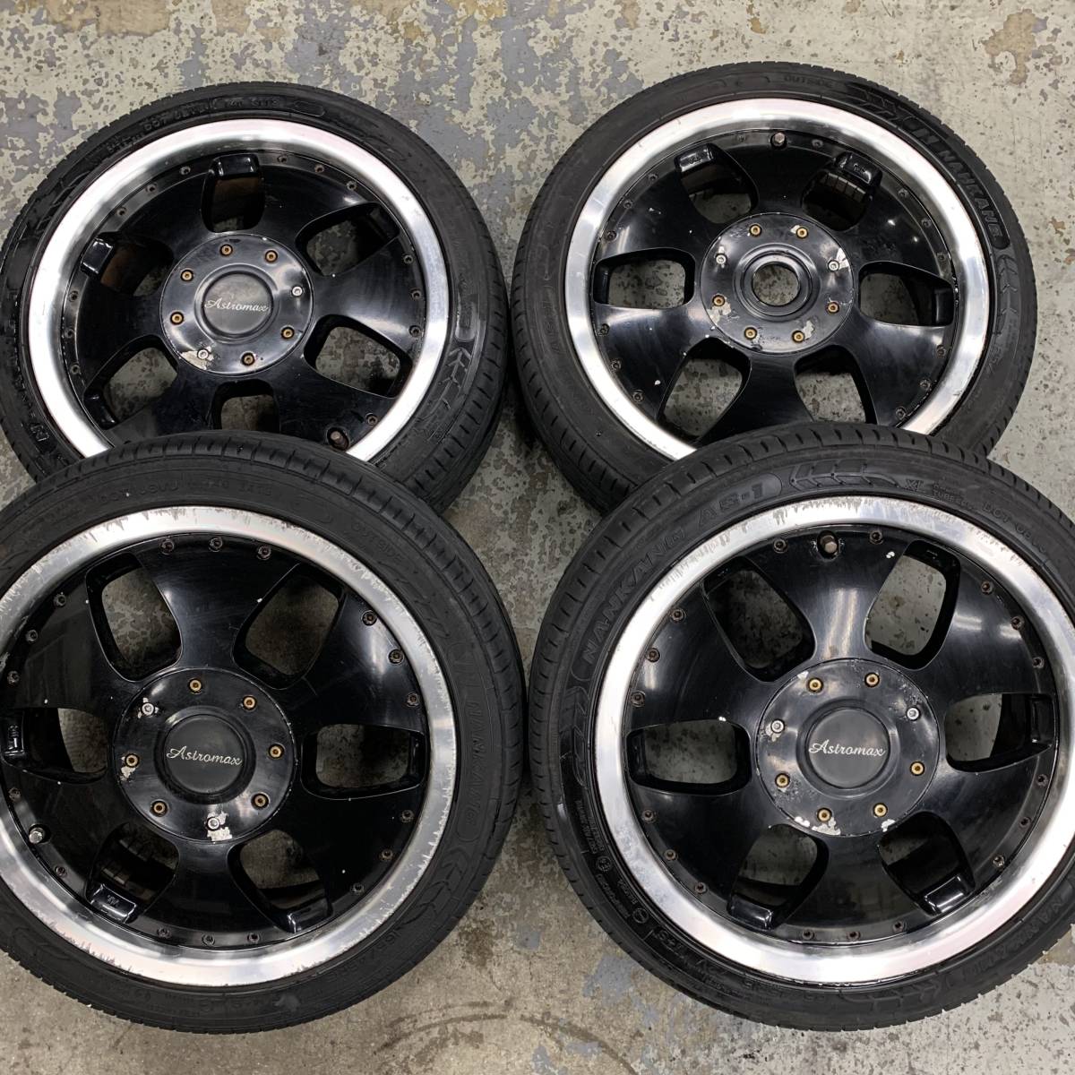  4穴マルチ 溝あり ASTROMAX アストロマックス 2019年製 NANKANG AS-1 165/45R15 4本 022502I(ラジアルタイヤ)｜売買されたオークション情報、yahooの商品情報をアーカイブ公開 - オークファン 4穴