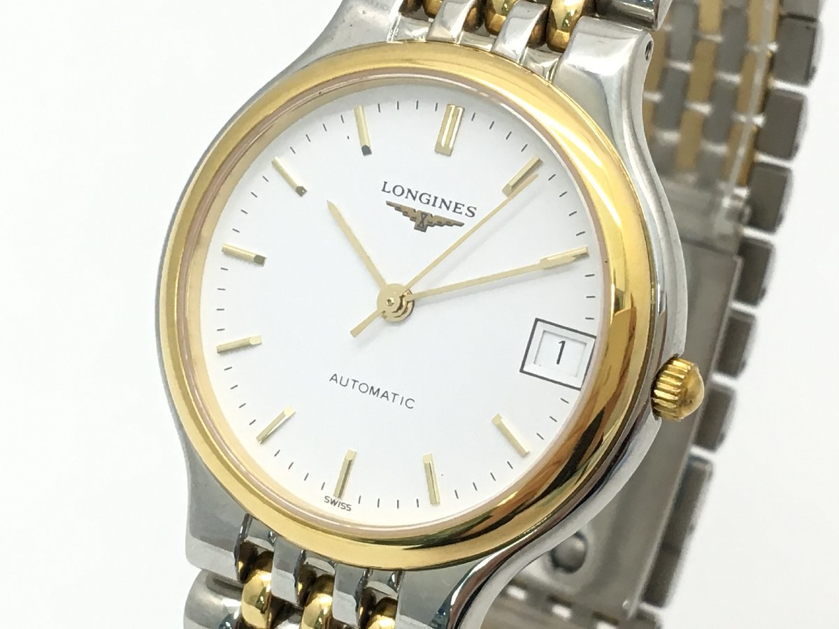 LONGINES 腕時計 L5.634-3 グランドクラシック 自動巻き ゴールド 