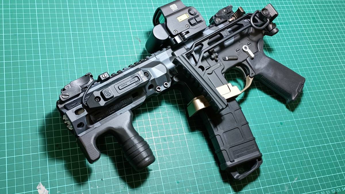 実物 GHK BRN180化スチールボルト SIG MPX/MCXストックセット 性能向上