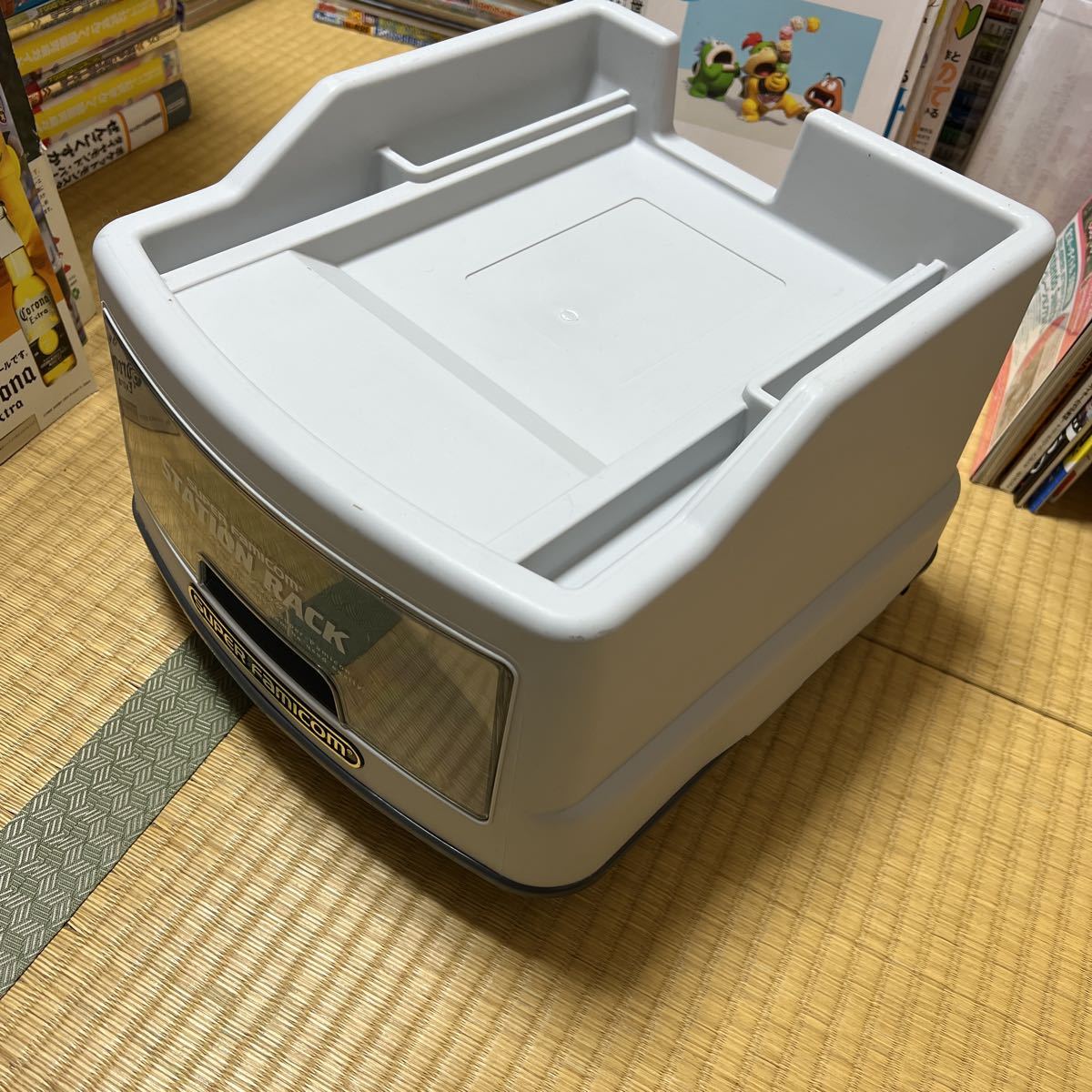 スーパーファミコン 本体 収納ケース ボックス ステーションラック SFC