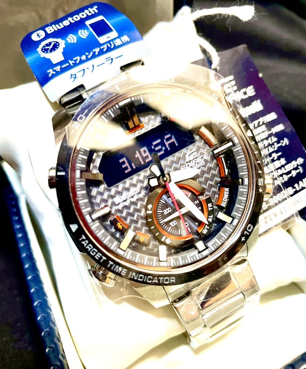 未使用品 カシオ エディフィス CASIO EDIFICE ECB-800DB-1AJF ベルト 