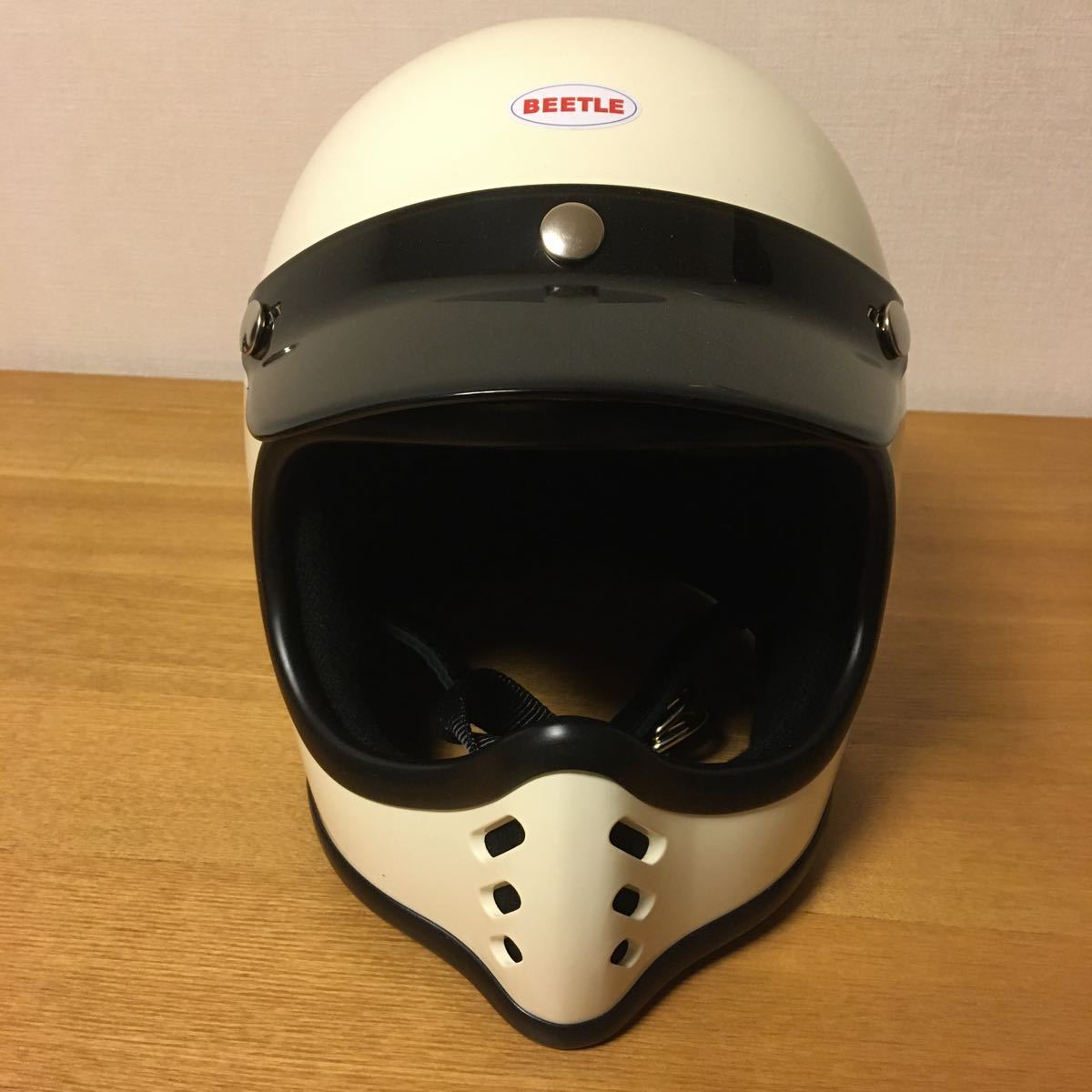 オーシャンビートル MTX Lサイズ 未使用 バイザー付き(ヘルメット 