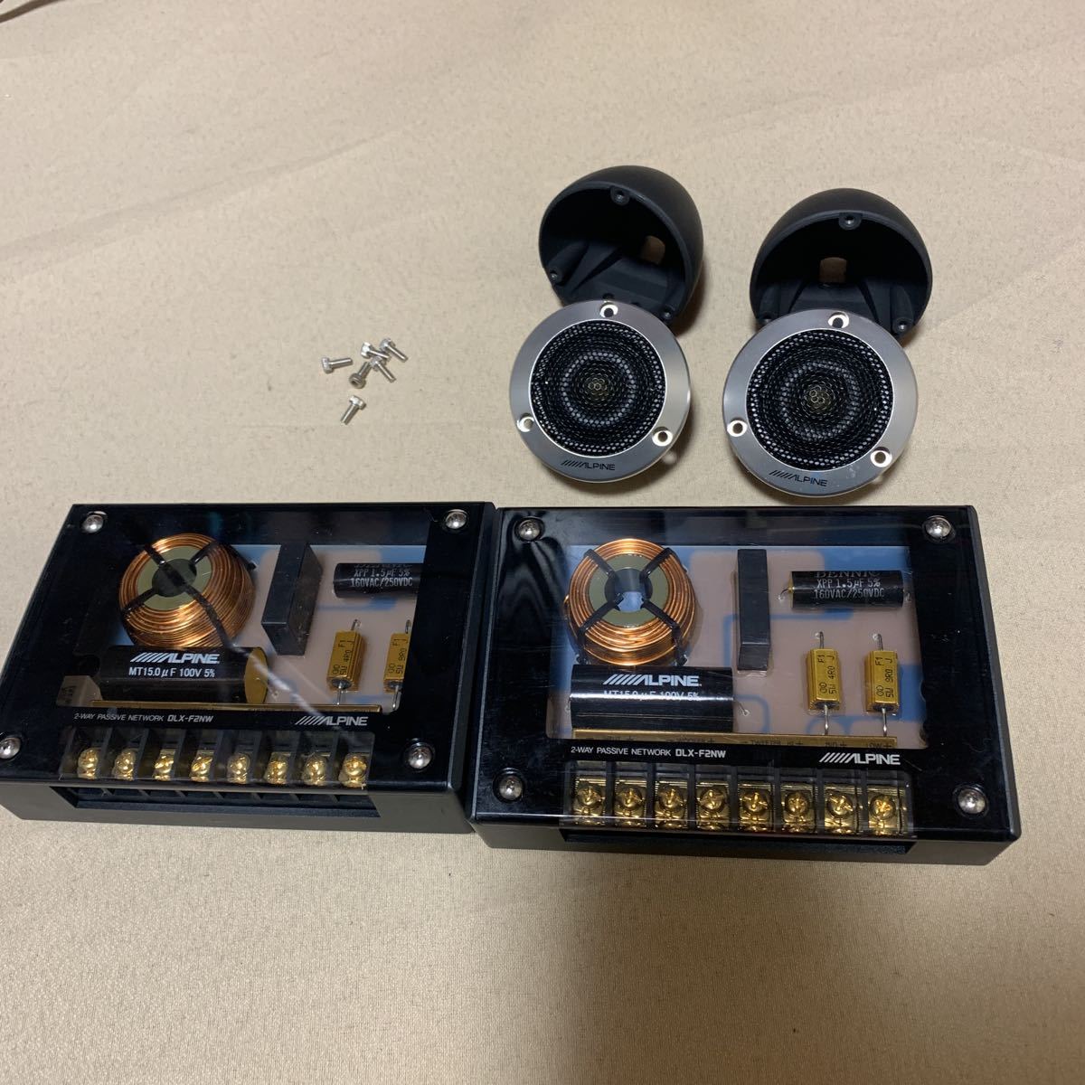 アルパイン DLX-F30T ツイーター F2NW ネットワーク セット アルパイン