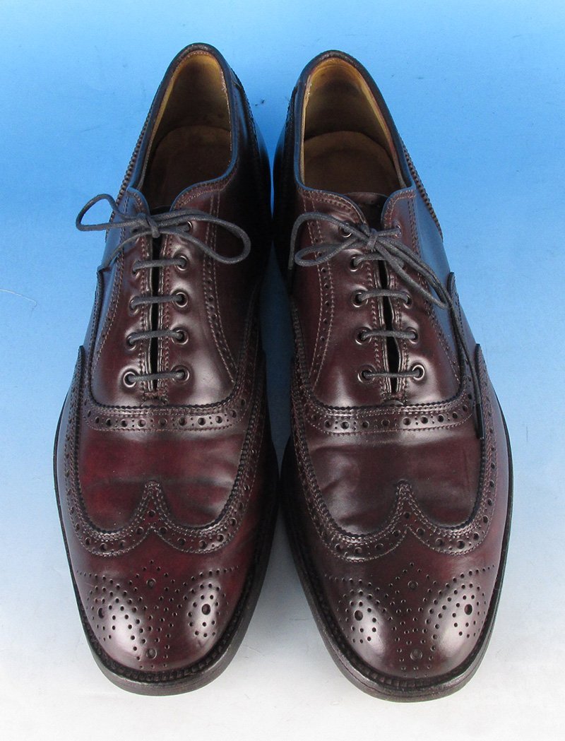 Alden オールデン製 ブルックスブラザーズ コードバン黒 8.5D