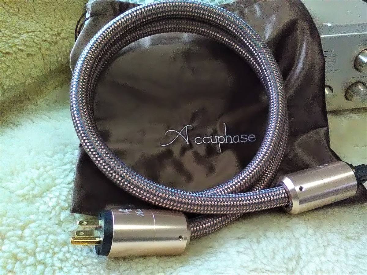 人気定番，定番 ナチュラル＆ピュアサウンド Accuphase spec Anniv仕様 パールピンク U.S.プラグ搭載 パワーケーブル 1.5Ｍ 品(音響用ケーブル)｜売買されたオークション情報、yahooの商品情報をアーカイブ公開 - オ その他
