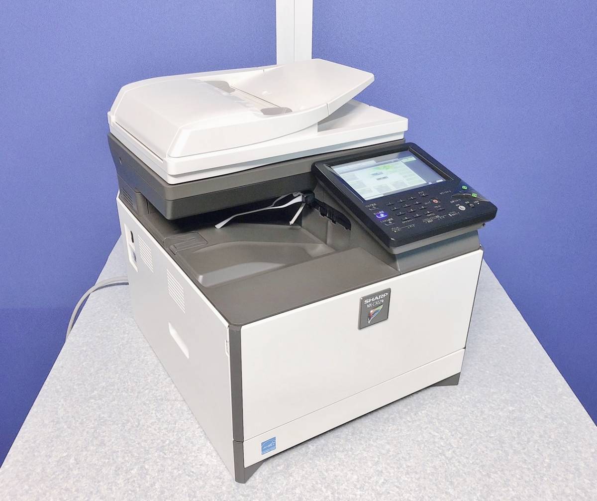 シャ－プ複合機MX-C302W☆無線LANカウンター小 モバイル端末から