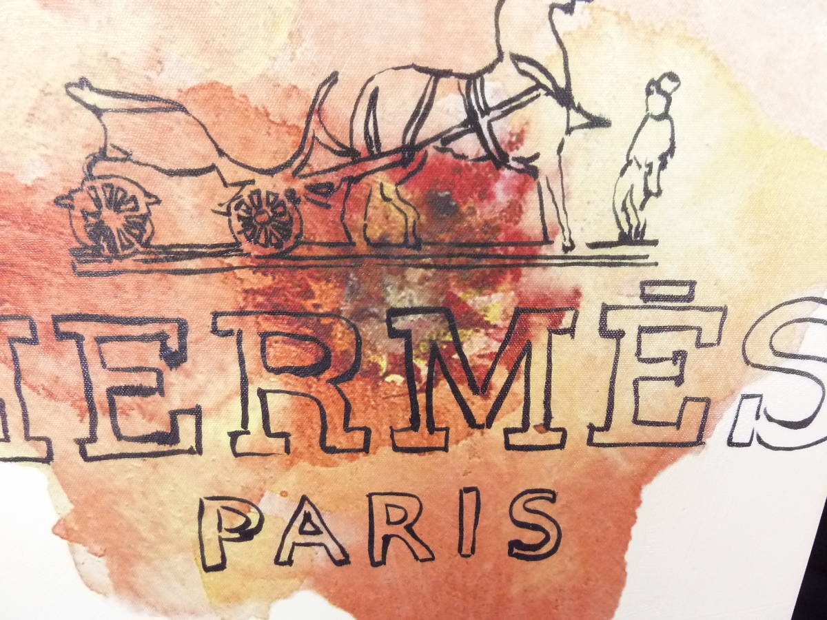 ☆オリバーガル キャンパスアート エルメス『HERMES PARIS ☆オリバーガル キャンパスアート エルメス『HERMES PARIS