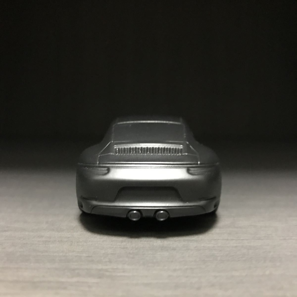ポルシェ 911カレラ 991後期型 メタルカー ペーパーウェイト ブラック