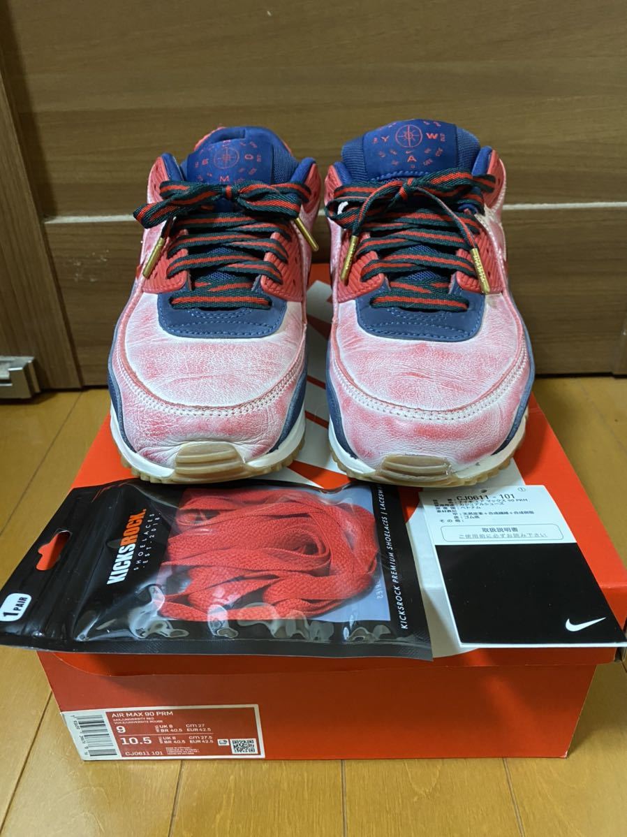 Nike Air Max 90 Home Away ホーム アウェイ 27 0cm 27 0cm 売買されたオークション情報 Yahooの商品情報をアーカイブ公開 オークファン Aucfan Com