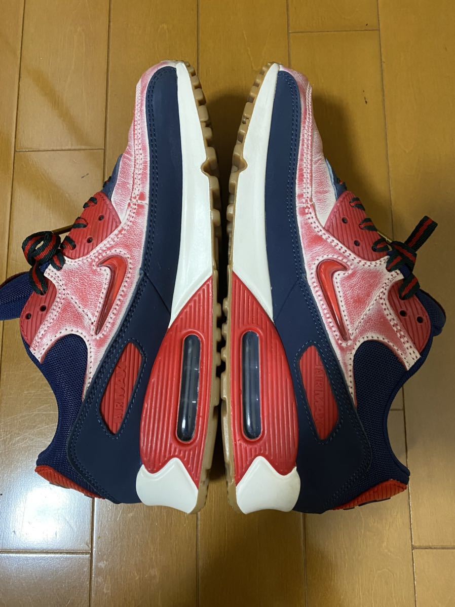 Nike Air Max 90 Home Away ホーム アウェイ 27 0cm 27 0cm 売買されたオークション情報 Yahooの商品情報をアーカイブ公開 オークファン Aucfan Com