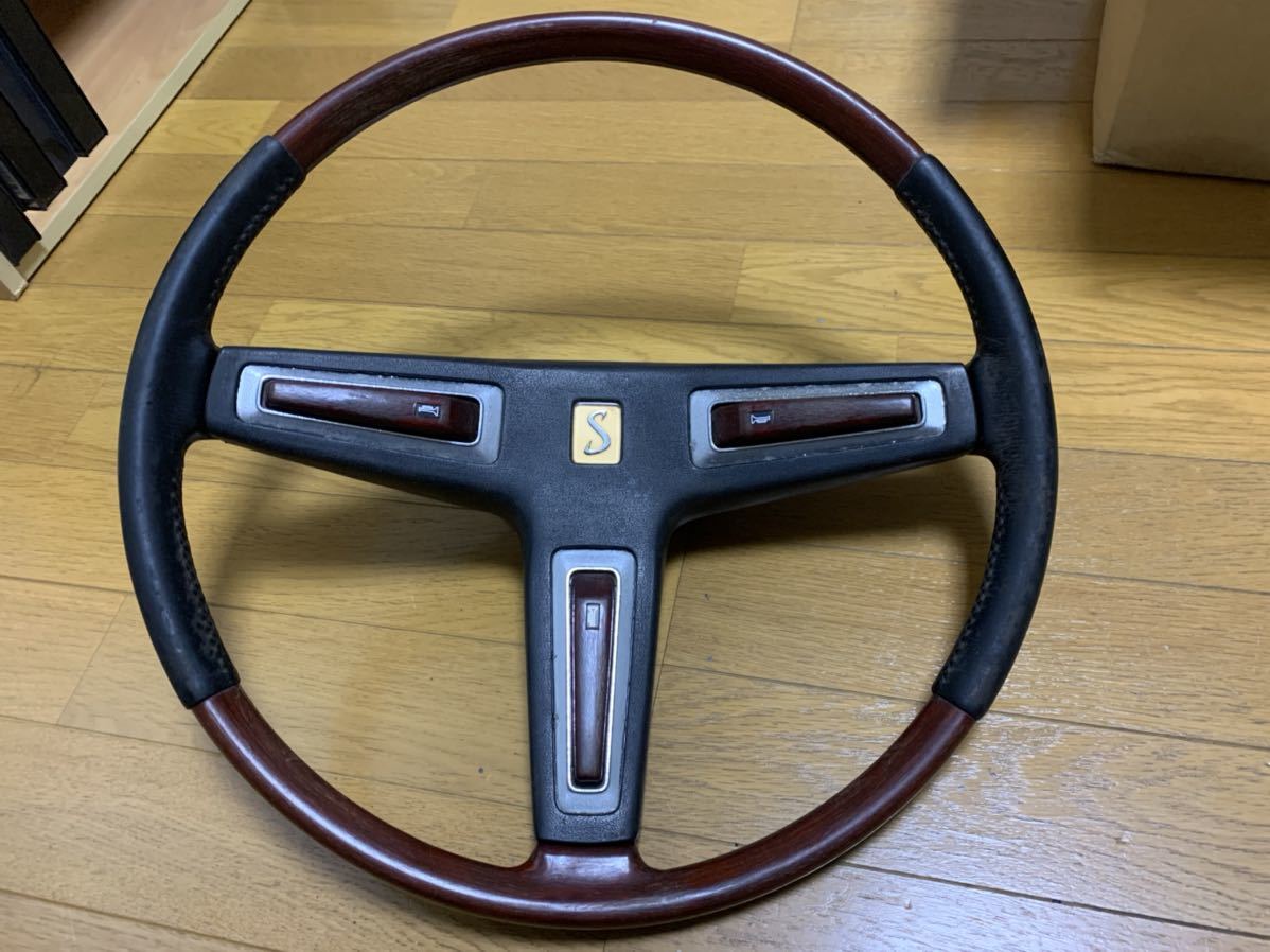 ケンメリ 純正ステアリング ハンドル ヨンメリ ハコスカ 30Z 240Z 旧車