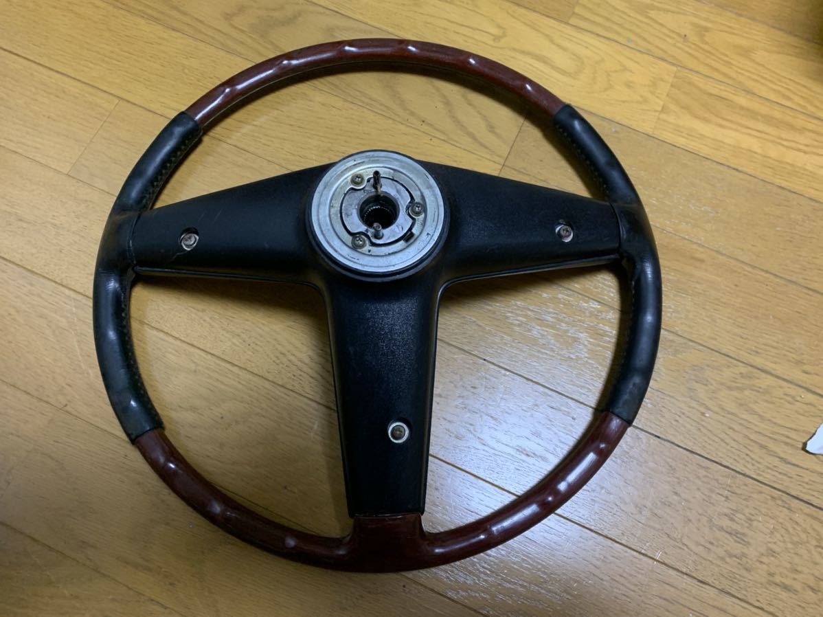 ケンメリ 純正ステアリング ハンドル ヨンメリ ハコスカ 30Z 240Z 旧車