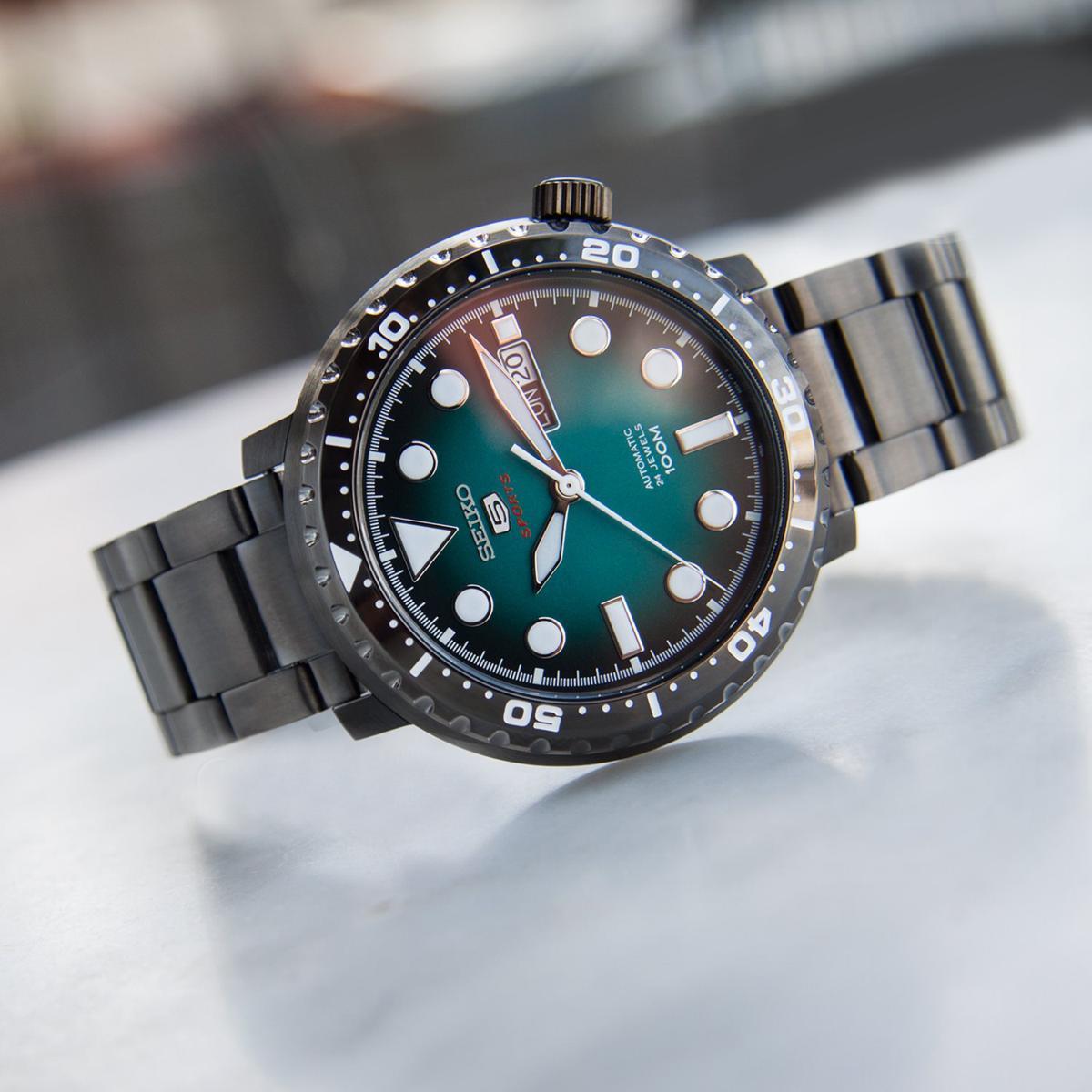 1円】【新品】【正規品SEIKO5 SPORTS】セイコー5スポーツメンズ 自動 