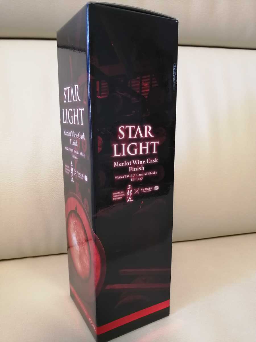 Y'sカスク LIGHT STAR メルローワインカスクフィニッシュ お一人様1本限り メルローワインカスク スターライト - ZeekなGoe のんべぇ 三郎丸蒸留所STAR 公式 LIGHT（富山県砺波市・三郎丸蒸溜所）メルローワインカスク 2本 三郎丸 43度